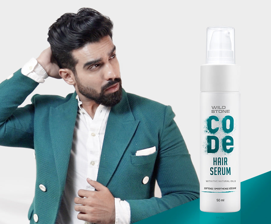 Revive your Lifeless Hair with Hair Serum Wild Stone CODE