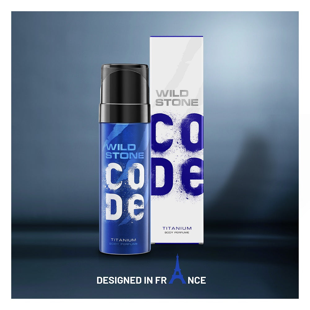 CODE Titanium body perfumes for men 3