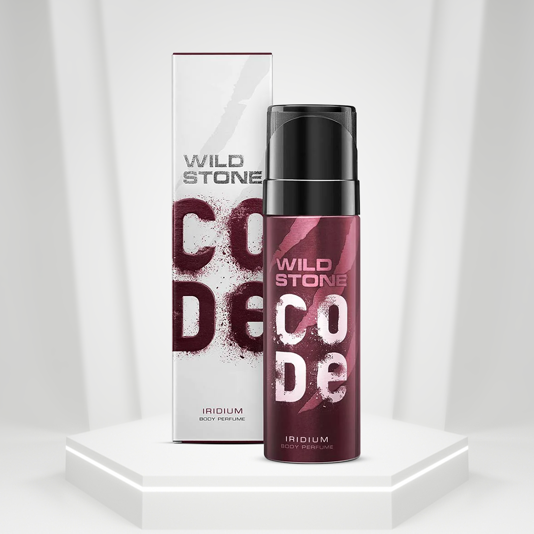 Wild Stone CODE Iridium Body Perfume for Men, 150ml
