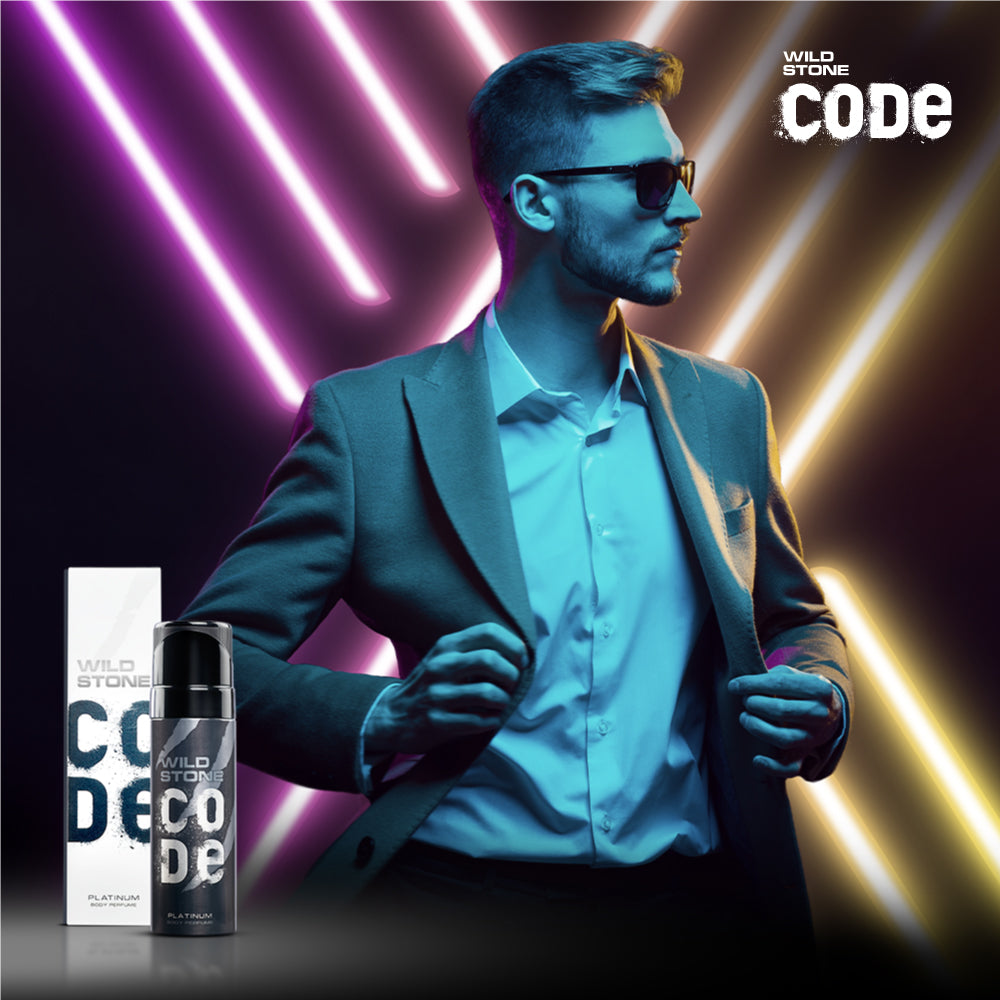 Wild Stone CODE Platinum body perfume lifestyle