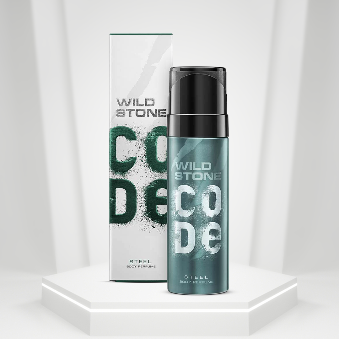CODE Steel body perfume for men 2
