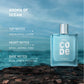 CODE Acqua & Terra Luxury Perfume Combo for Men (100ml & 8ml each)