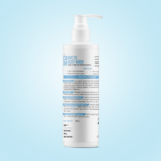 Post Holi Radiant Care Combo (Arctic Body Wash + Hair Serum + Iridium Body Perfume + Sunscreen Body Lotion)