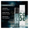CODE Platinum & Steel Body Perfume for Men, 120 ml each