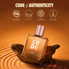 Wild Stone CODE Oud Glory 50ml | Eau De Parfum for Men | Luxury Oud Perfume