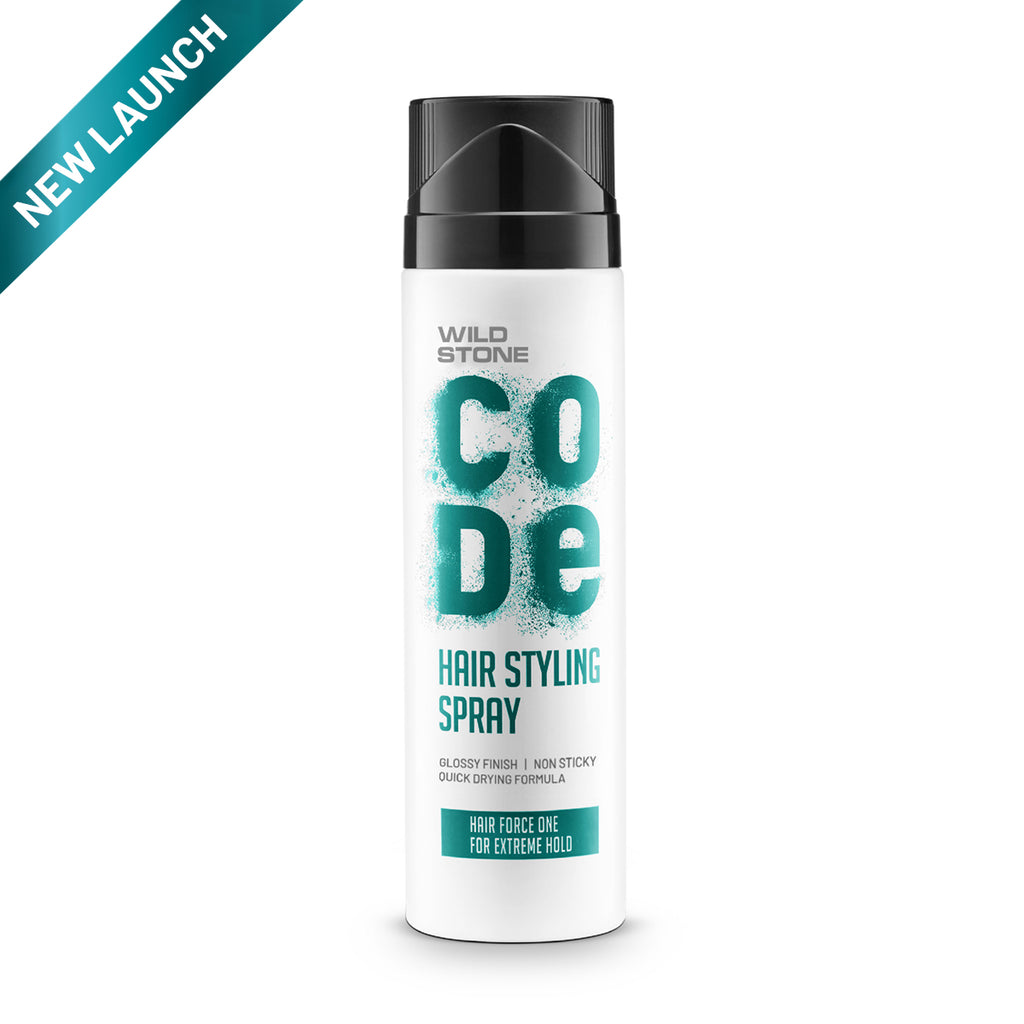 CODE hair spray for men