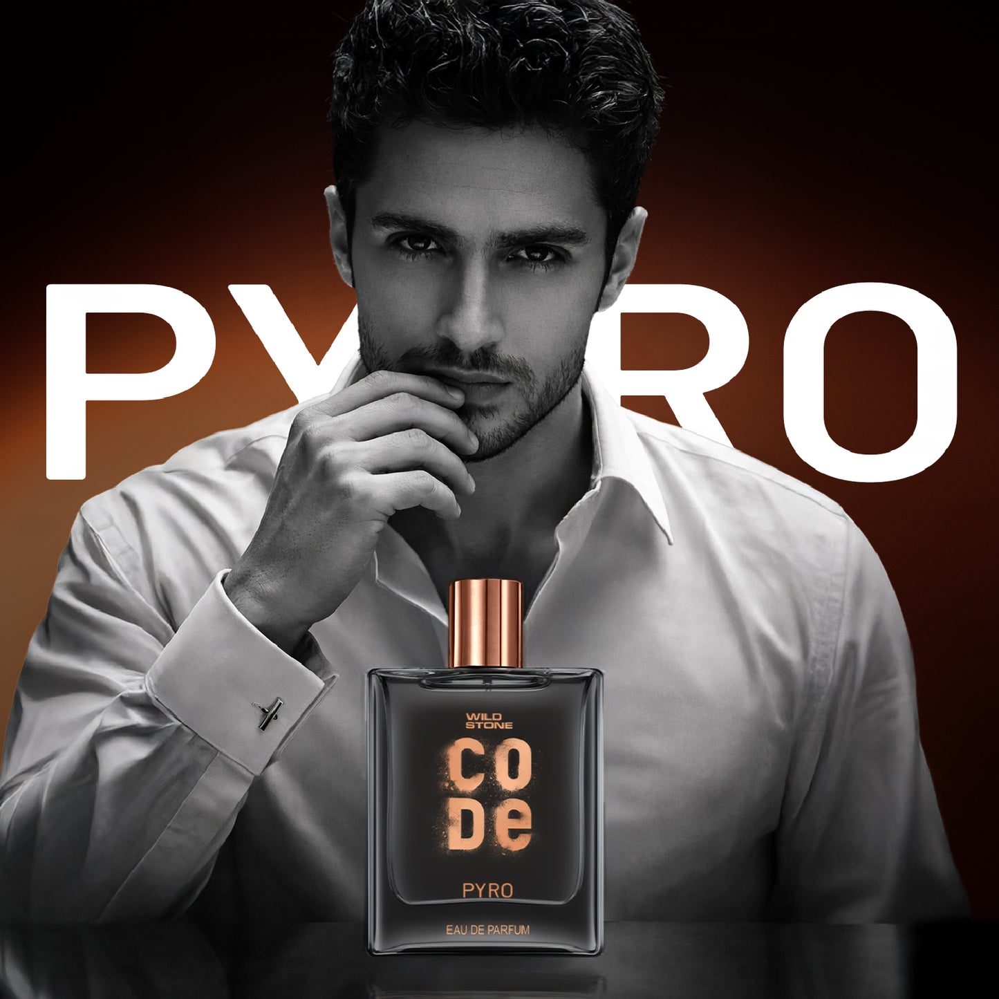 CODE Pyro Luxury Perfume for Men, 100 ml