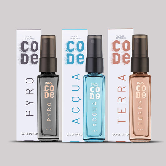 CODE Luxury Perfume for Men, Pack of 3 (8ml Each) - Paytm