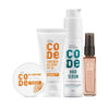 Exclusive Styling Trio - Hair Serum + De-Tan Pack + Sunscreen Gel Creme & Terra Luxury Perfume (8Ml)