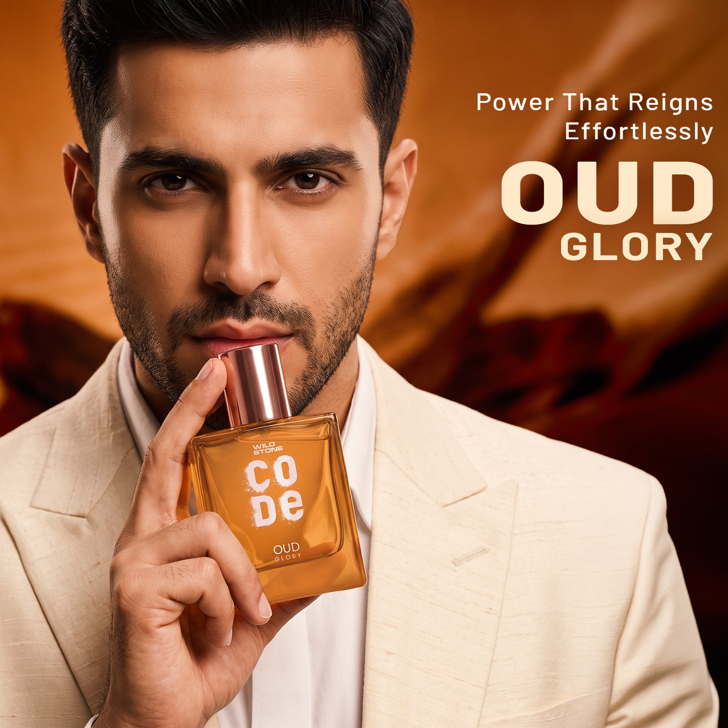 Wild Stone CODE Oud Glory 50ml | Eau De Parfum for Men | Luxury Oud Perfume