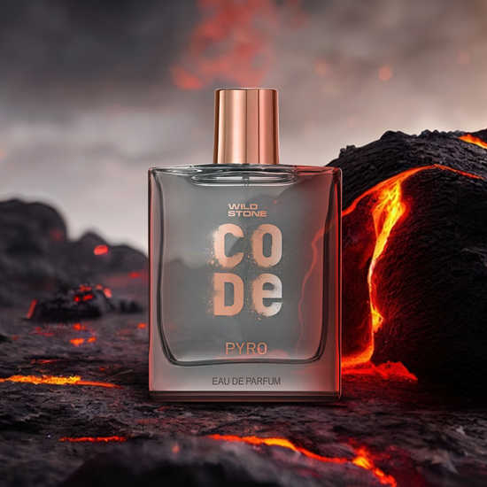 Base Code Perfume CODE Pyro Luxury Perfume for Men 100 ml | Wild Stone CODE