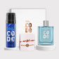 Rakhi Gift Hamper for Brother - CODE Titanium Body Perfume & Acqua Perfume