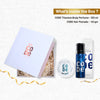 Wild Stone CODE Gift Pack for Men with Titanium Body Perfume 120 ml & Hair Pomade 40 gm