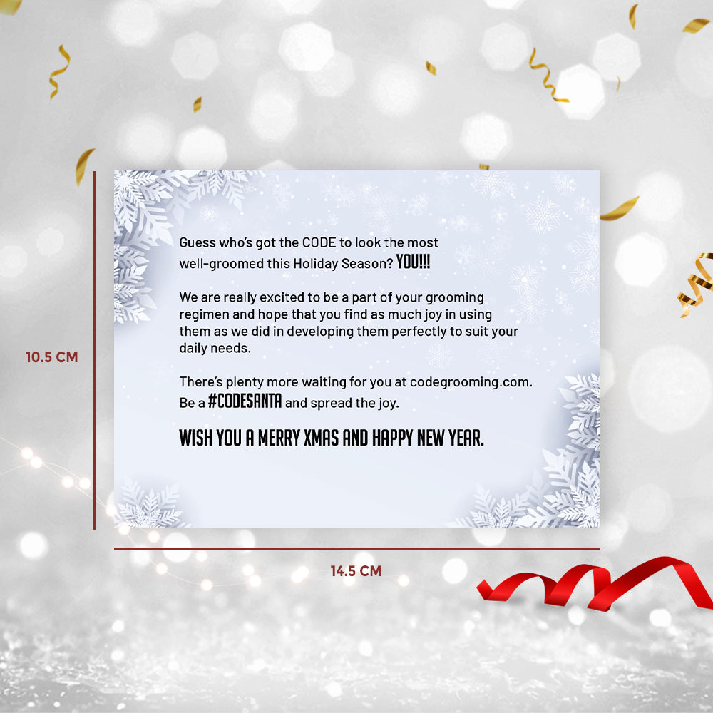 Wild Stone CODE New Year Gift Hamper with Gift Card