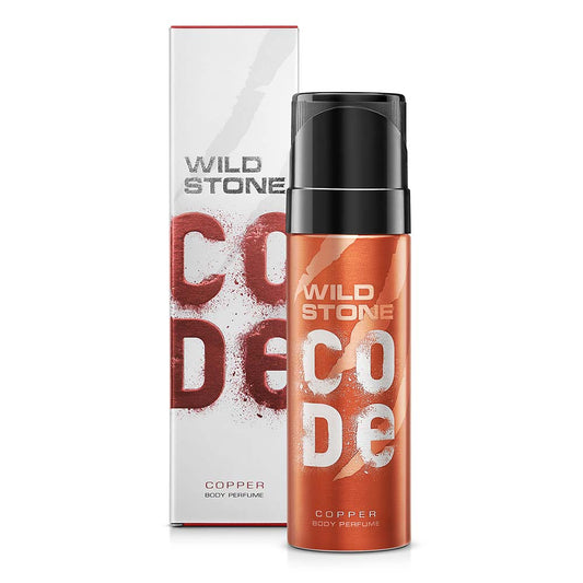 wild stone code copper body perfume 120 ml